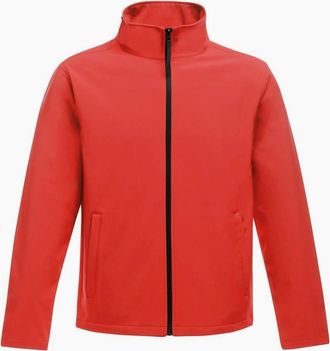 Regatta Mens Regatta Standout Mens Ablaze Printable Soft Shell Jacket - Red - Size: 42/Regular