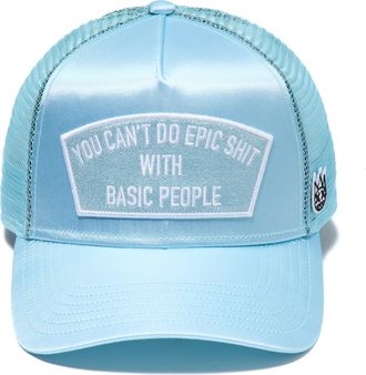 Cult of Individuality MESH TRUCKER HAT WITH SATIN EPIC SHIT