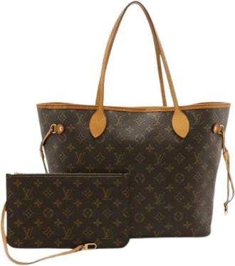 Louis Vuitton Pre-owned Tote Bags, female, Brown, Size: ONE SIZE Pre-owned Canvas Tote