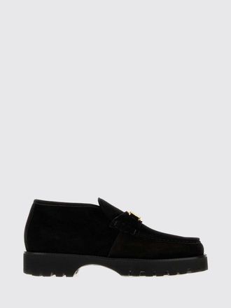 Valentino Garavani VLogo Signature Suede Penny Loafers