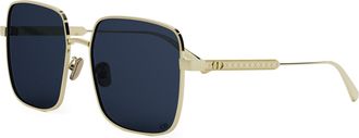Dior DiorCannage S1U Blue Square Ladies Sunglasses CD40172 10V?5