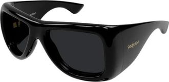 Saint Laurent Sunglasses, unisex, Black, Size: 63 MM Howl Sunglasses