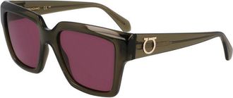 Ferragamo SF2014S 320 Transparent Khaki/Green