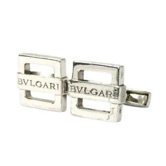 Bulgari Pre-owned Accessories, male, Gray, Size: ONE SIZE Pre-owned Vintage Stud/Button