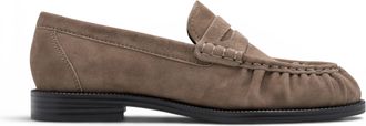 Tamaris Womens Beige Leather Loafer Casual Shoes - 24251-47