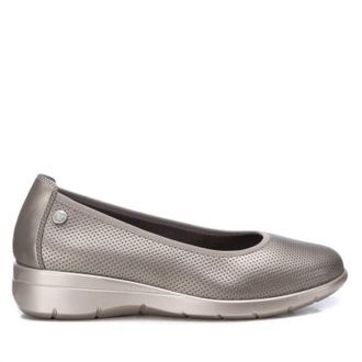 Xti Womens Flat Ballerina In Lead