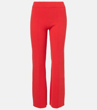 Veronica Beard Bray high-rise slim culottes