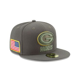 New Era 59Fifty Cap - Salute to Service Green Bay Packers - 7 1/4