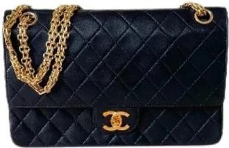 Chanel Pre-owned Timeless Classic 25 Schoudertas - Dames - Vintage Schoudertas - Zwart - ONE Size - Leer - Vintage