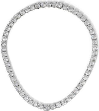 Nadri Starlet Collar Necklace in Rhodium at Nordstrom