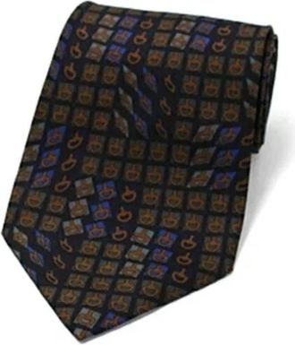 Gucci Pre-owned Cravat - Heren - Vintage Accessoires - Blauw - ONE Size - Vintage