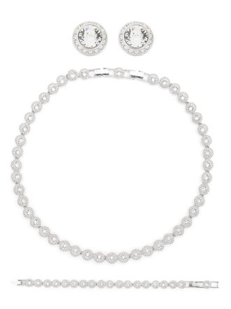 Swarovski Set Una Angelic - Argento