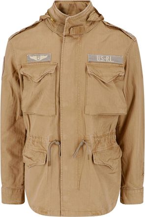 Polo Ralph Lauren Military-Inspired Casual Jacket with Adjustable Drawstring