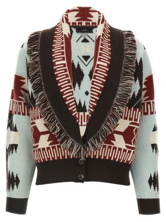 Alanui Multicolor Wool Womens Cardigan