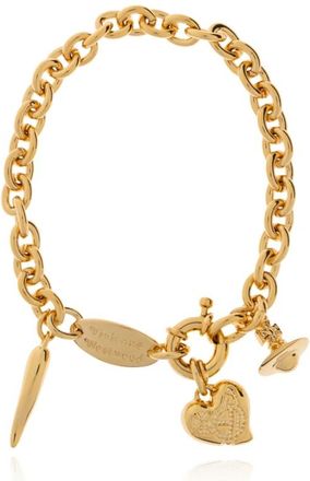 Vivienne Westwood Della Armband - Dames - Armbanden - Geel - ONE Size - Accessoires