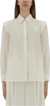 Max Mara Shirts - Dames - Overhemden - Beige - S - Overhemden