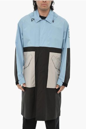 Woolrich Colorblock Coat DELAWARE With Removable Hood size Xxs