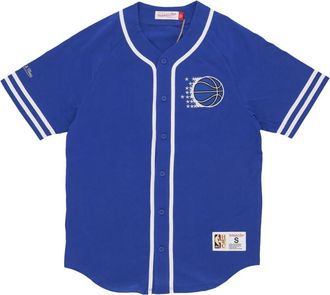 Mitchell & Ness Orlando Magic Vintage NBA Mode Shirt - Heren - T-shirts - Blauw - S - Katoen - Tops