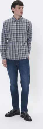 Matinique Overhemd met lang mouwen MAtrostol Overhemd met lang mouwen Regular fit navy