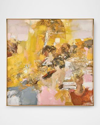 John-Richard Bright Reverie Original Painting by LM Zhou