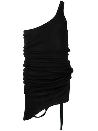 Rick Owens Canotta Double Ziggy - Nero