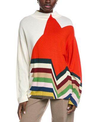 Akris Cashmere & Silk-Blend Sweater