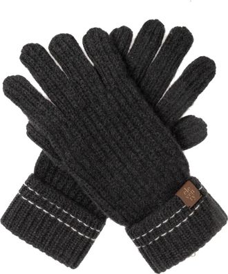 Eleventy Accessoires, Heren, Grijs, ONE Size, Cashmere Gloves