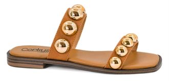 Corkys Footwear Womens Catch A Buzz Sandal In Cognac
