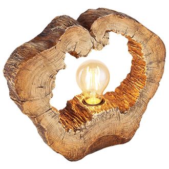 Globo Lighting L&aacute;mpara De Mesa - Vinzenz - Natural - Pl&aacute;stico - E27 - - Globo