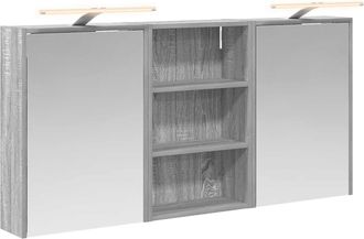 vidaXL Juego De Muebles De Ba&ntilde;o 3 Uds. 126 X 16 X 62.5 Cm Vidaxl