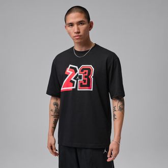 Nike Jordan Mens Jordan Graphic Shirt in Black | IF3062-010