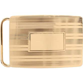 Trafalgar Store 30mm Gold Plated Compression Belt Buckle at Nordstrom