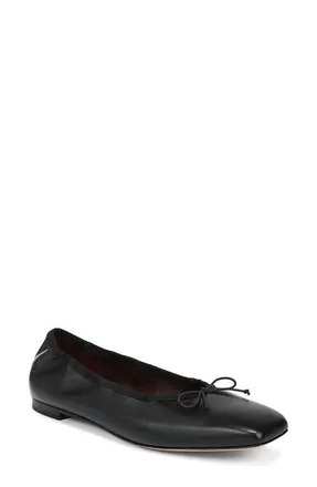 Vince Darla Ballet Flat in Black at Nordstrom, Size 7.5