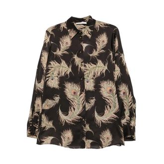 Zimmermann Camicia Valiant in raso - - Blouses & Shirts - Donna - Nero - M