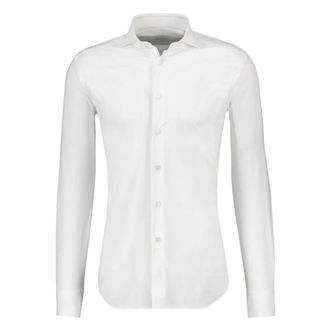 Xacus Wit Overhemd Lange Mouw - Heren - Casual Overhemden - Wit - XL - Overhemden