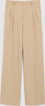 Ami Pantalon Beige Taupe
