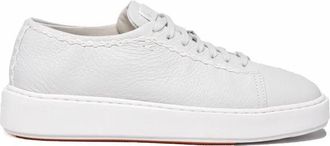 Santoni Hammered Sneakers - White
