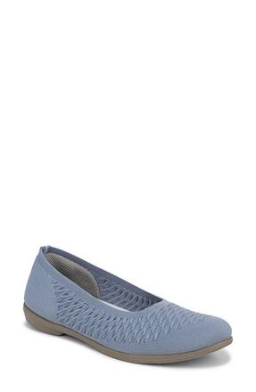 Life Stride Khloe Knit Ballet Flat in Stonewash Blue at Nordstrom, Size 7.5