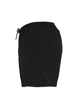 Msgm Logo Print Bermuda Shorts - Black
