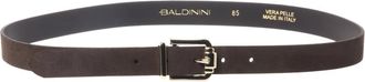 Baldinini Su&egrave;de Riem - Dames - Riemen - Bruin - 95 CM - Su&egrave;de - Accessoires