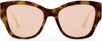 Dior 30MONTAIGNEB2U26L0 Cat-Eye Sunglasses - Brown