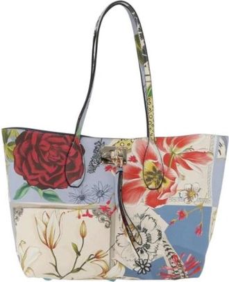Ferragamo Pre-owned Leren Schoudertas - Dames - Vintage Schoudertas - Veelkleurig - ONE Size - Leer - Vintage