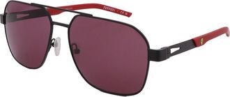 Ferrari Mens Fz5003 57Mm Sunglasses