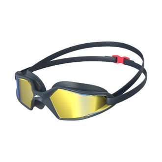 Speedo Unisex Hydropulse Spiegel Zwembril Volwassenen (NAVY/BLAUW)