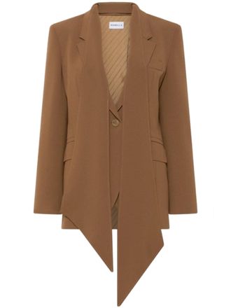 Marella Asymmetrical Front Pointed Hem Blazer