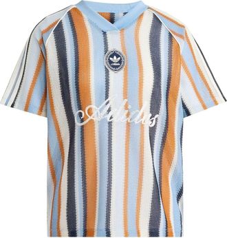 adidas (WMNS) adidas Summer Glow Knitted Oversized Jersey Asia Sizing Asia Sizing Ash Blue KY3160