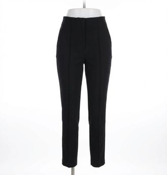 Spanx Ponte Zero Slim Ankle Pant In Classic Black