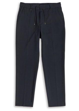 BOSS Boss Perin Seersucker Trousers - Navy - 52 (W36 / XL)