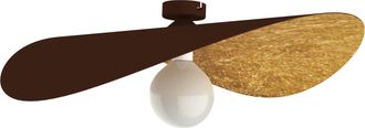 Lumicom Piuma Plaf&oacute;n Corten Hoja