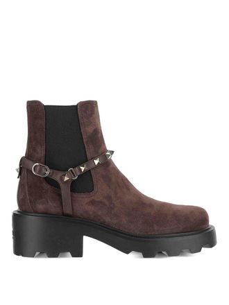 Valentino Garavani Rockstud Beatle Boots 50Mm